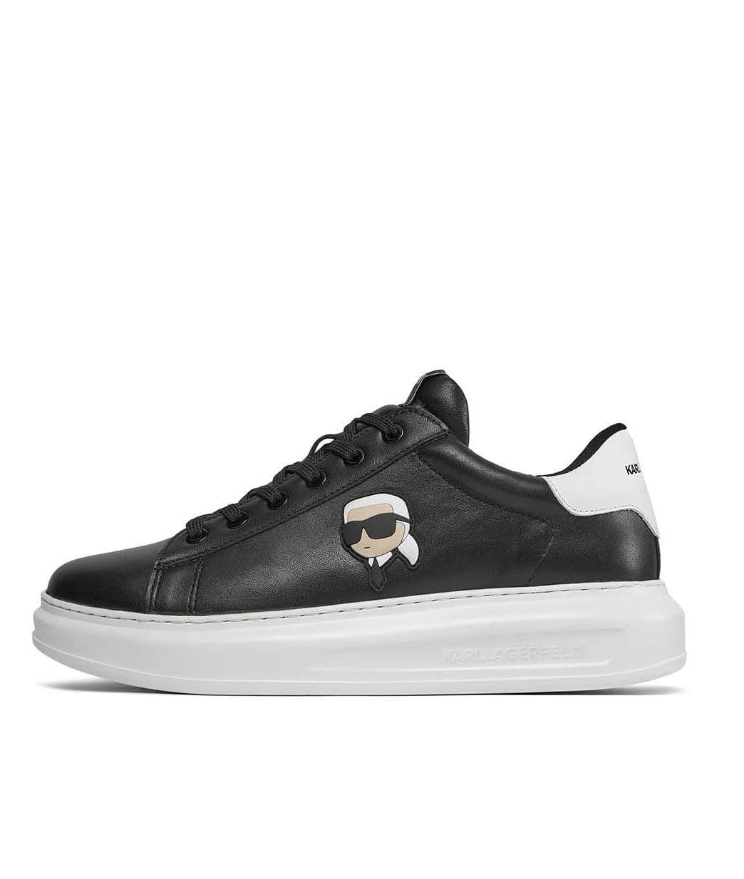 KARL LAGERFELD ΠΑΠΟΥΤΣΙΑ SNEAKERS KAPRI KARL IKONIC 3D LACE ΜΑΥΡΟ