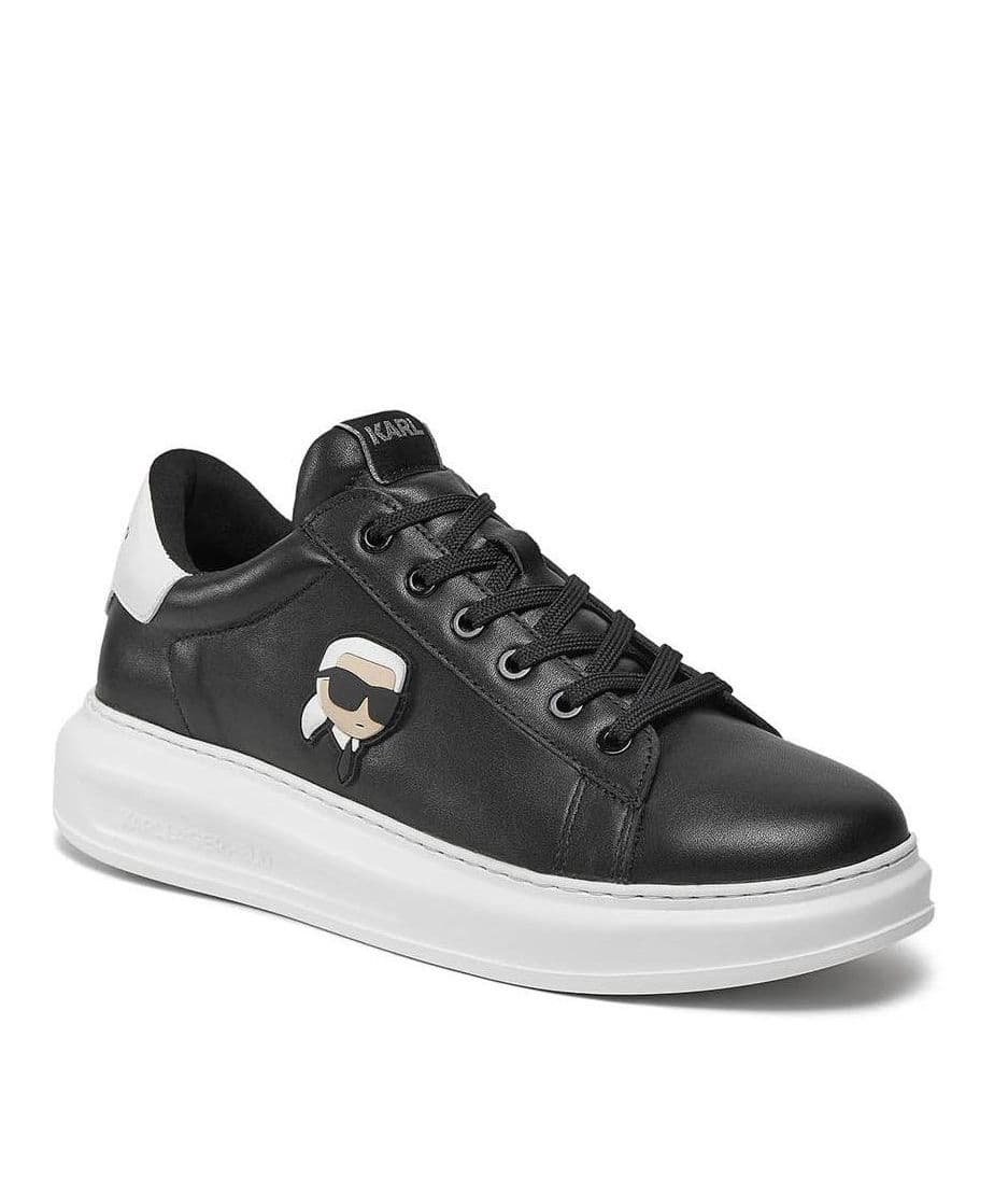 KARL LAGERFELD ΠΑΠΟΥΤΣΙΑ SNEAKERS KAPRI KARL IKONIC 3D LACE ΜΑΥΡΟ