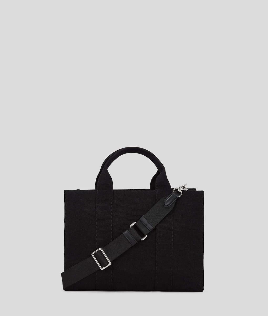 Γυναικεία Ikon Karl Square Tote Τσάντα Μαύρη Karl Lagerfeld A2W50047-999 BLACK