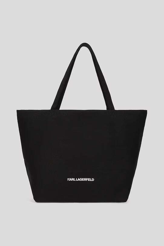 Γυναικεία Ikon Rhinestone Shopper Τσάντα Μαύρη Karl Lagerfeld A3W50016-999 BLACK