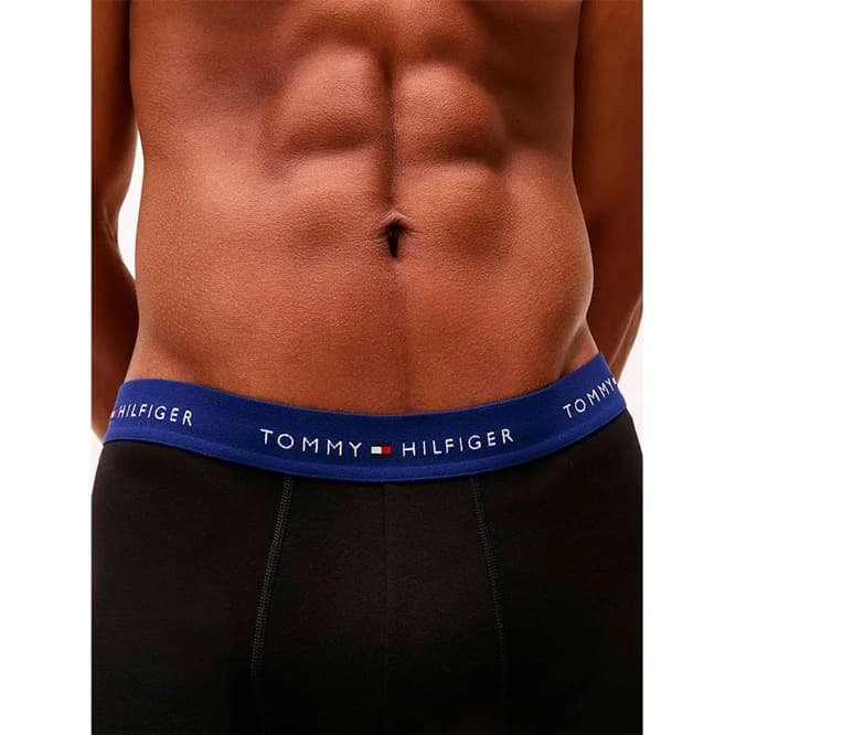 Ανδρικό Σετ Μπόξερ 3 Τεμαχίων Μαύρα Tommy Hilfiger UM0UM02763-0TQ