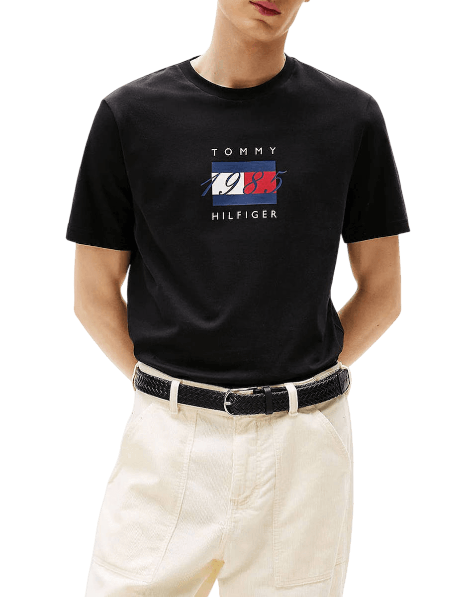 Men's T-Shirts Tommy Hilfiger Black