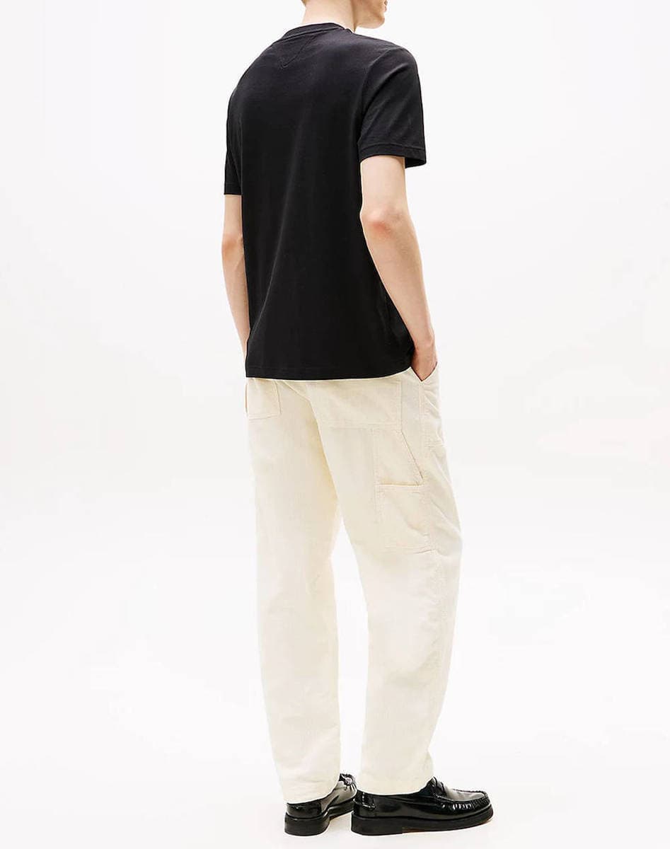 Ανδρικό T-shirt Μαύρο Tommy Hilfiger MW0MW41338-BDS