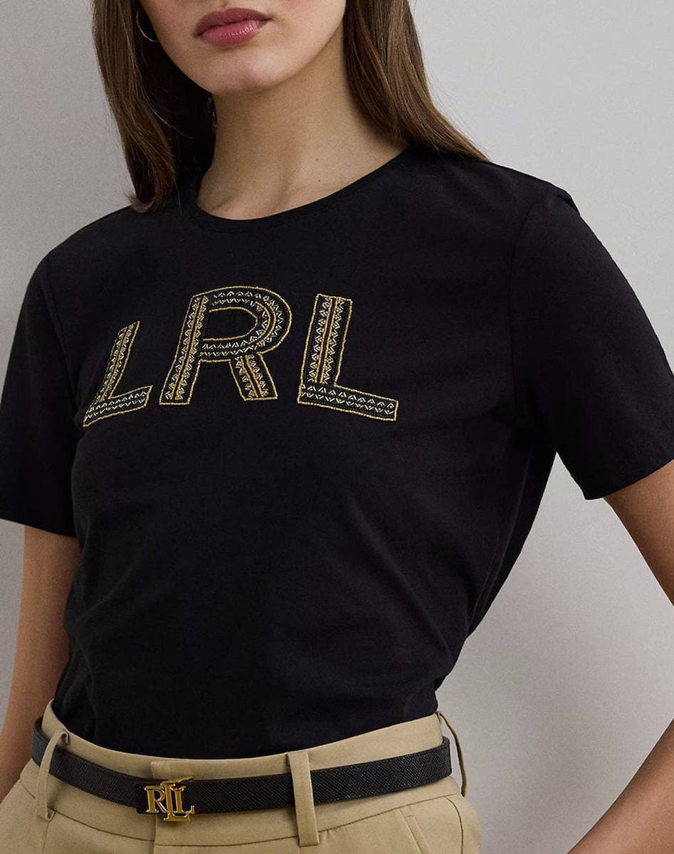 Γυναικείο Katlin T-shirt Μαύρο Ralph Lauren 200971125001-001