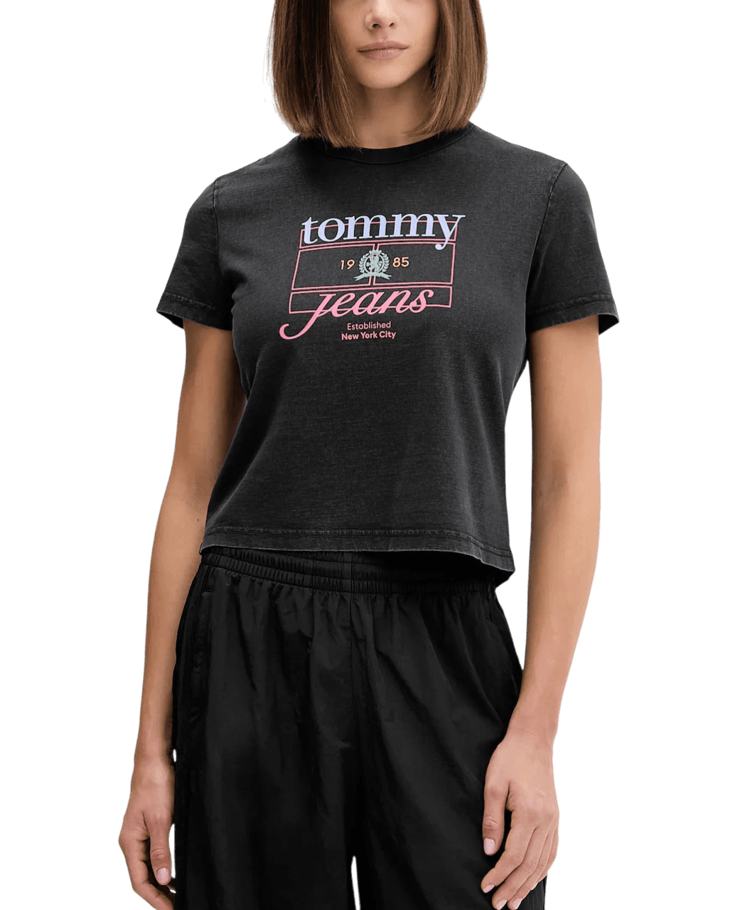 Women's T-Shirts Tommy Hilfiger Gray