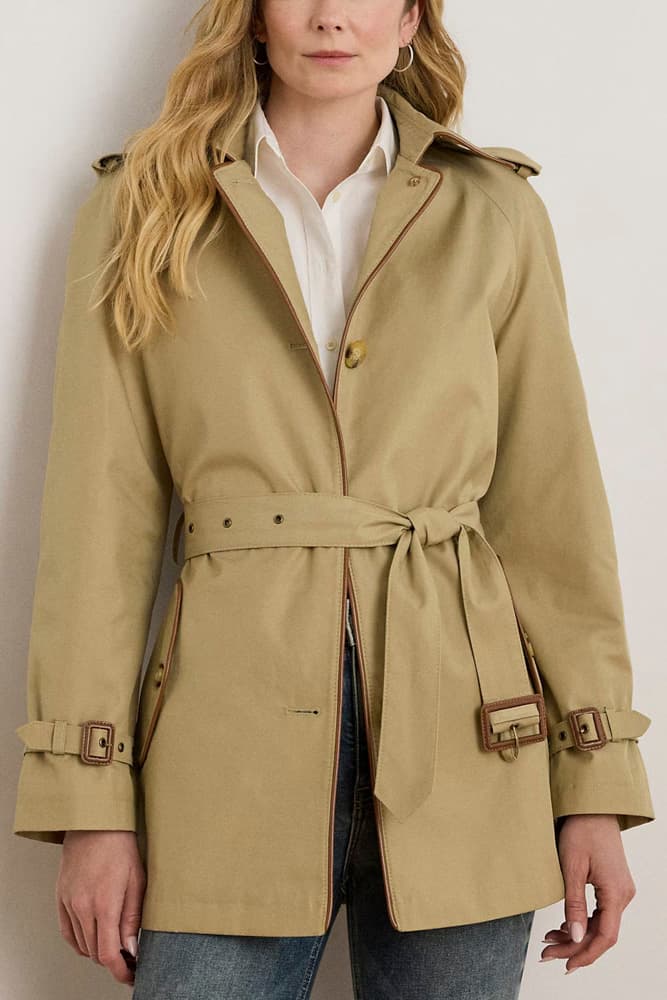 Γυναικεία Καπαρντίνα Μπεζ Ralph Lauren 297979525001-270