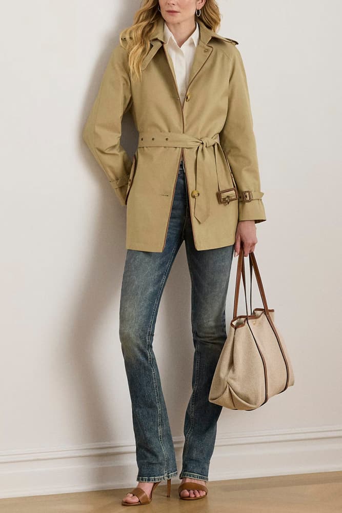 Γυναικεία Καπαρντίνα Μπεζ Ralph Lauren 297979525001-270