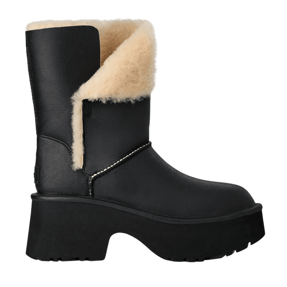 Γυναικείες Δερμάτινες New Heights Classic Esmee Μπότες Μαύρες UGG 1172590-BLK