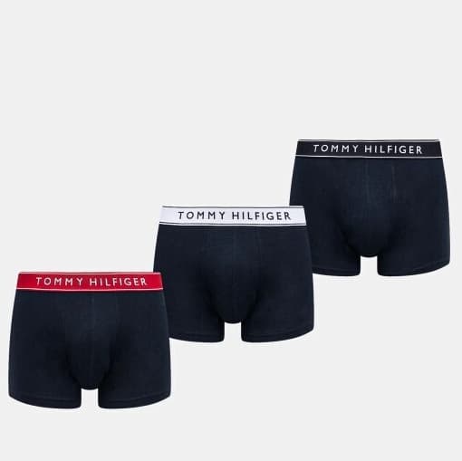 Ανδρικό Σετ Μπόξερ 3 Τεμαχίων Navy Μπλε Tommy Hilfiger UM0UM03457-0WF