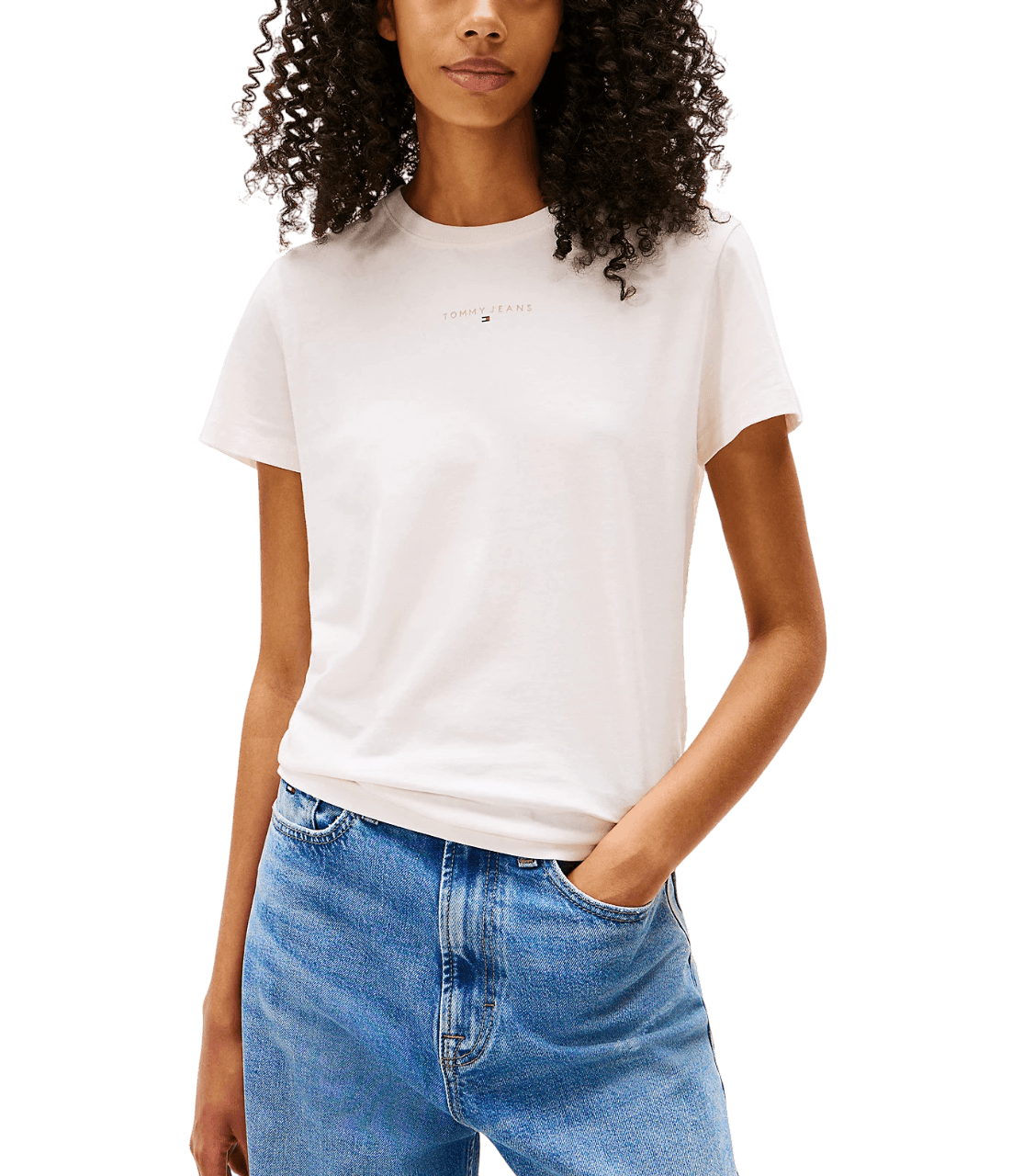 Γυναικείο T-shirt Navy Μπλε Tommy Jeans DW0DW21964-C1G