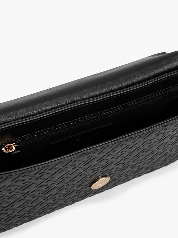 Γυναικεία Τσάντα Χιαστί Μαύρη Tommy Hilfiger AW0AW18002-BDS