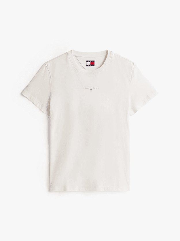 Γυναικείο T-shirt Off White Tommy Jeans DW0DW21964-YBH
