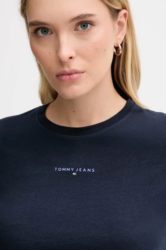 Γυναικείο T-shirt Navy Μπλε Tommy Jeans DW0DW21964-C1G