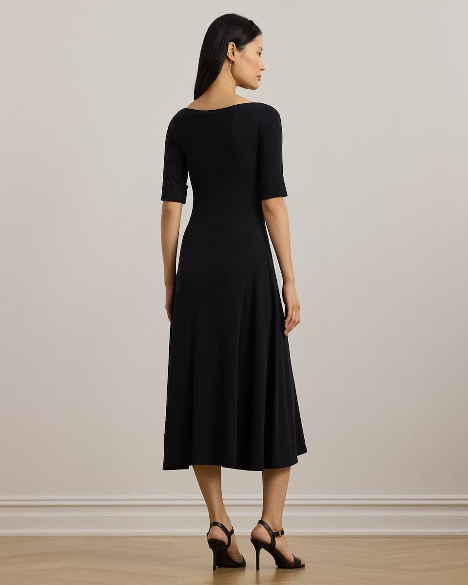 Γυναικείο Munzie Φόρεμα Μαύρο Ralph Lauren 200973599001-001