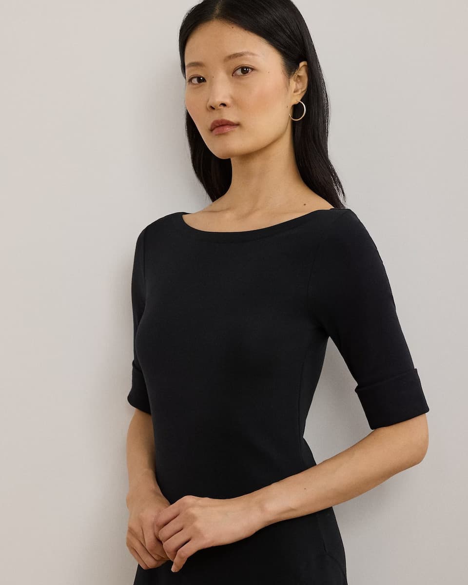 Γυναικείο Munzie Φόρεμα Μαύρο Ralph Lauren 200973599001-001