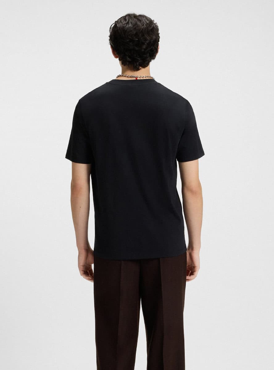 Ανδρικό Deterni T-shirt Μαύρο Hugo 50544496-001
