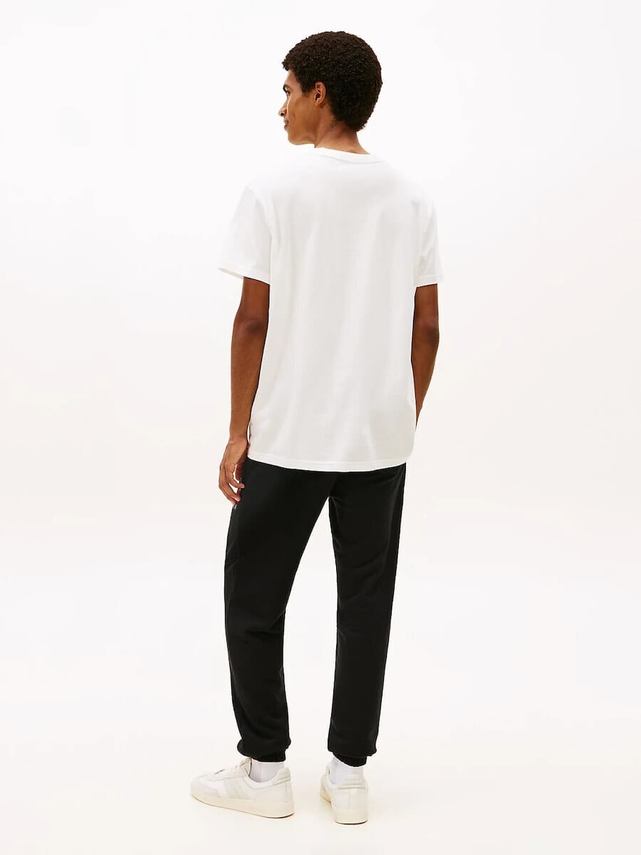 Ανδρικό T-shirt Λευκό Tommy Jeans DM0DM21978-YBL