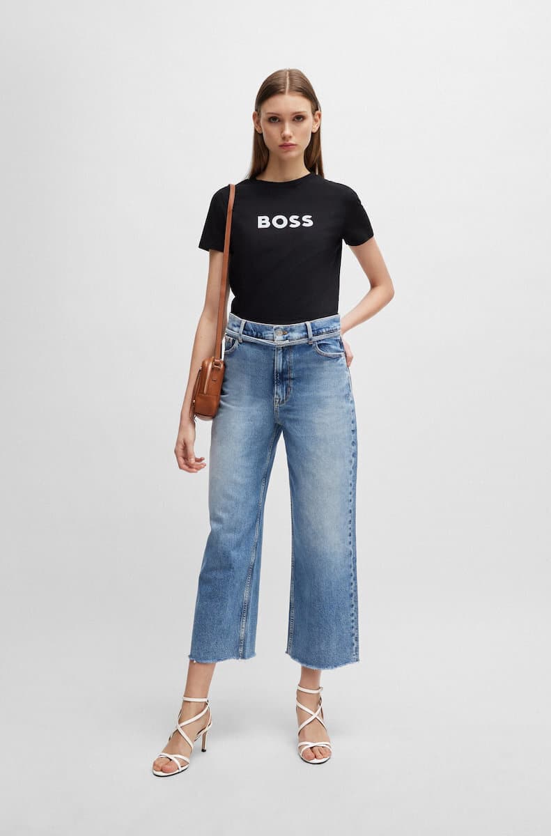 Women's T-Shirts Boss Black