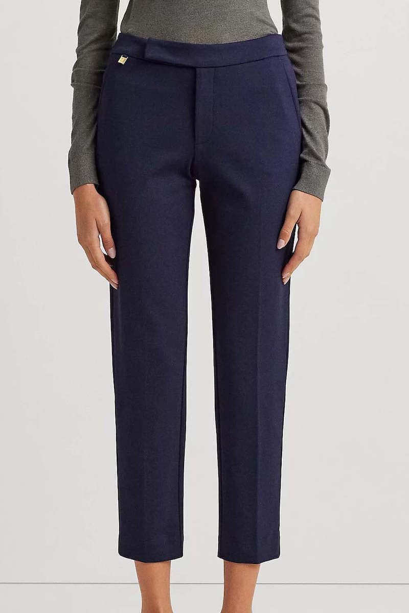 Γυναικείο Adom Straight Παντελόνι Navy Μπλε Ralph Lauren 200758961003-410