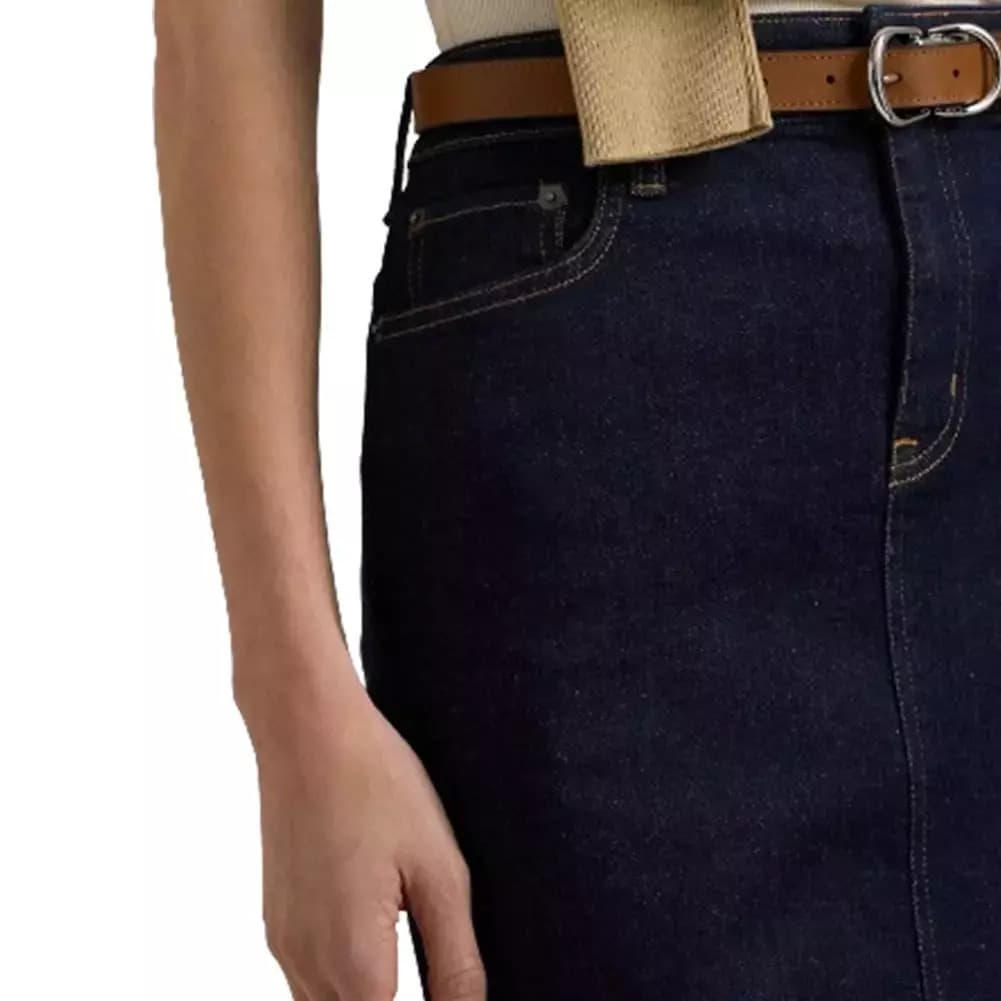 Γυναικεία Daniela Τζιν Φούστα Navy Μπλε Ralph Lauren 200813134001-400