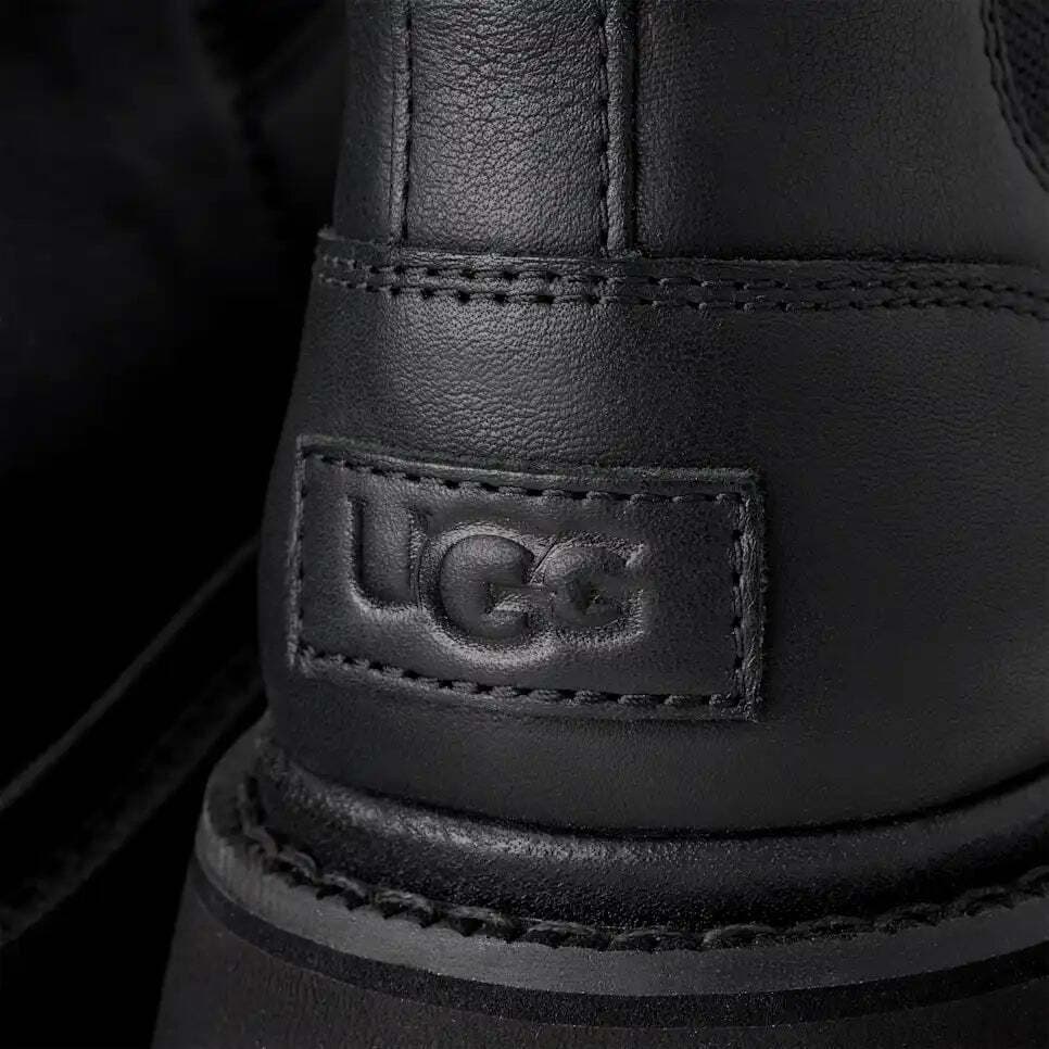 Ανδρικά Δερμάτινα Chelsea Lug Μποτάκια Μαύρα UGG 1172990-BLK