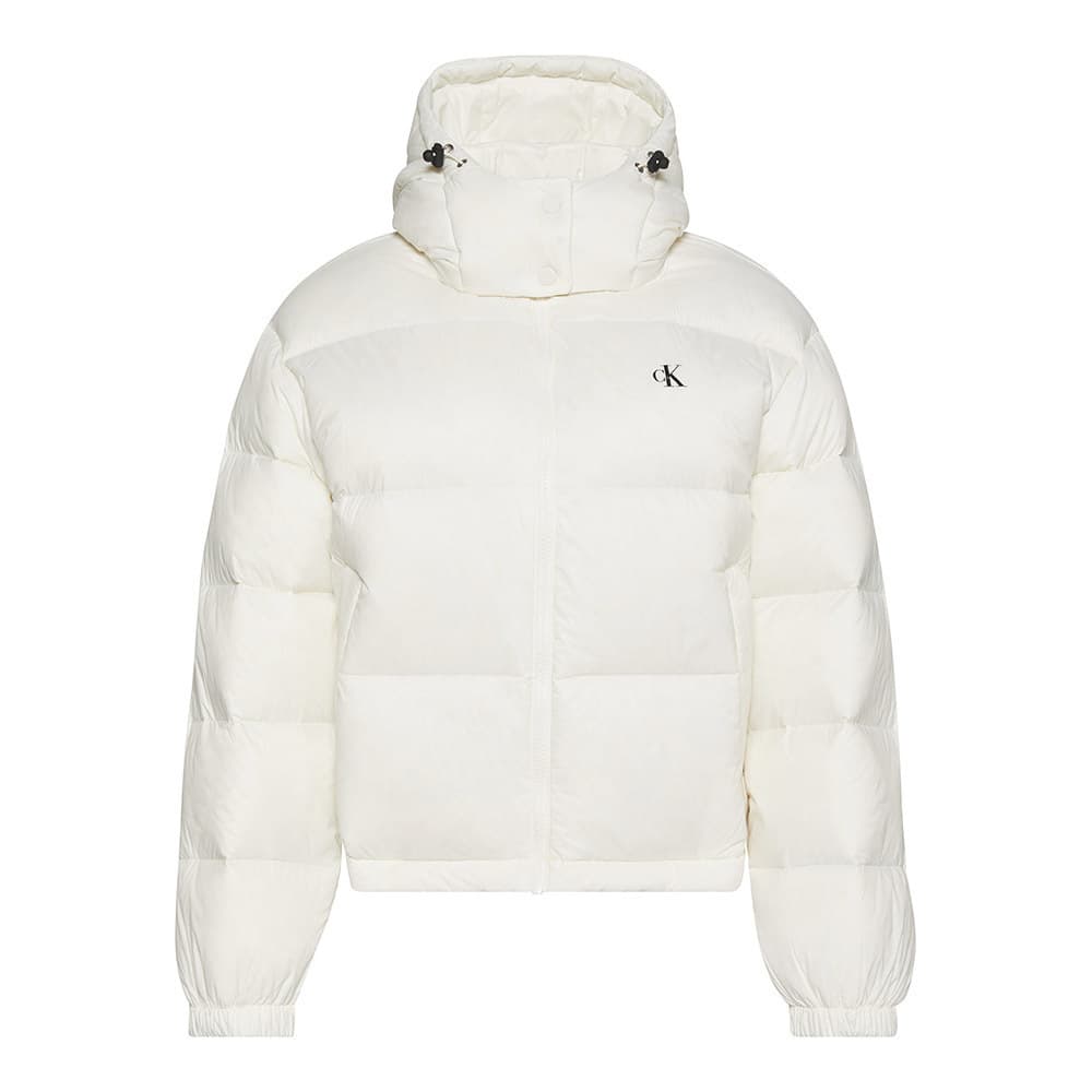 Γυναικείο Puffer Μπουφάν Μπεζ Calvin Klein LV047D501G-VDV