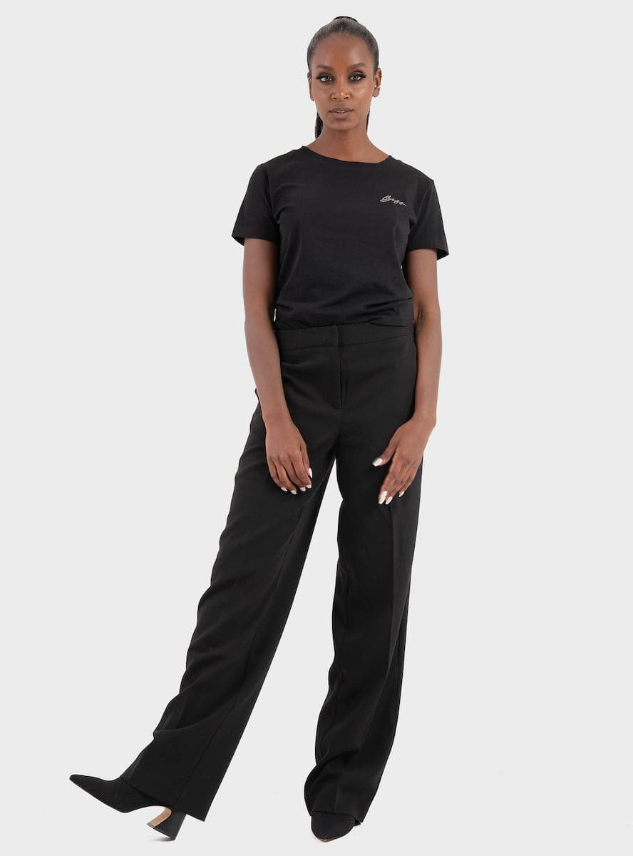 Γυναικείο C_Esogo 4 T-shirt Μαύρο BOSS 50549184-001