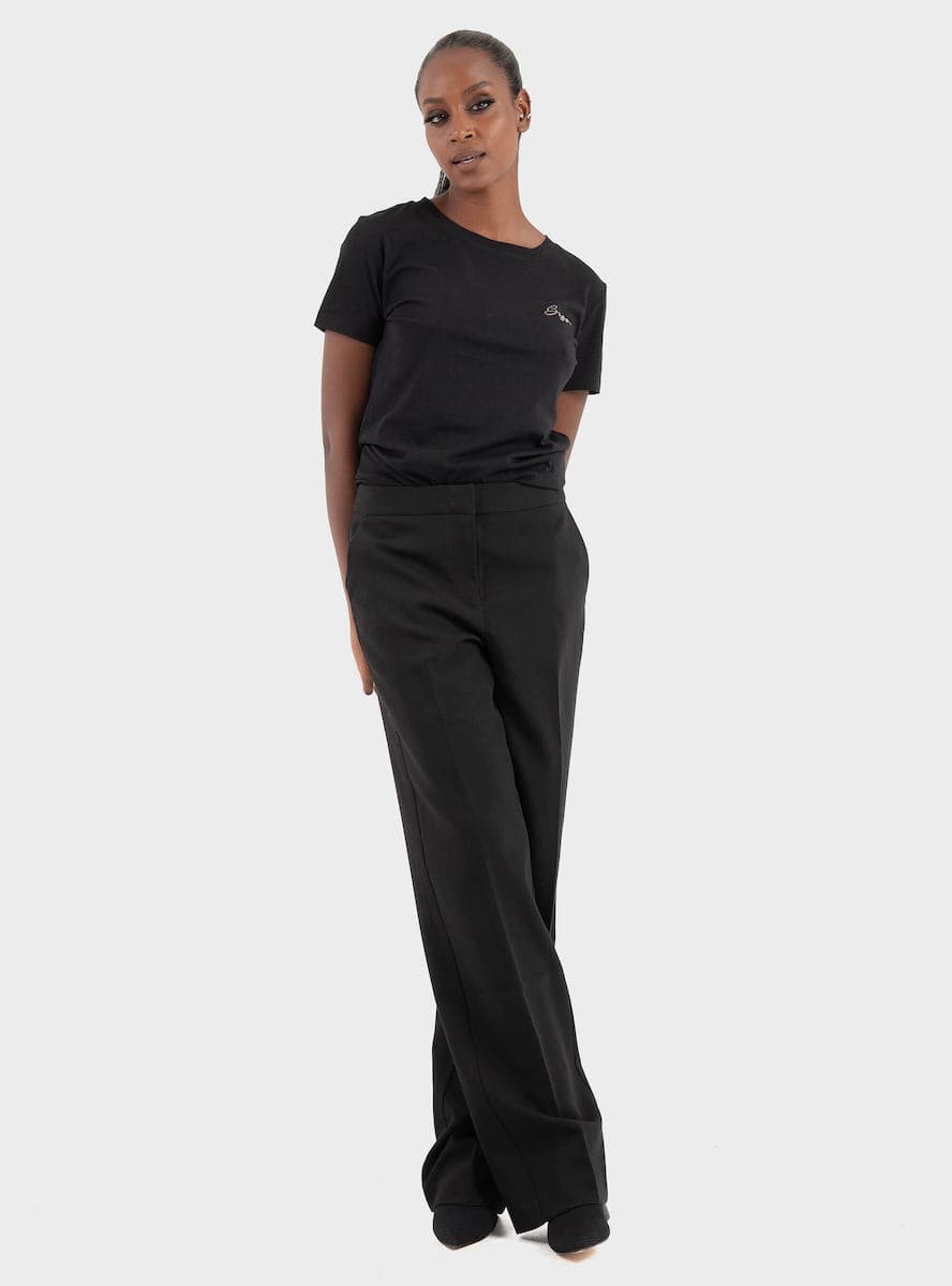 Γυναικείο C_Esogo 4 T-shirt Μαύρο BOSS 50549184-001