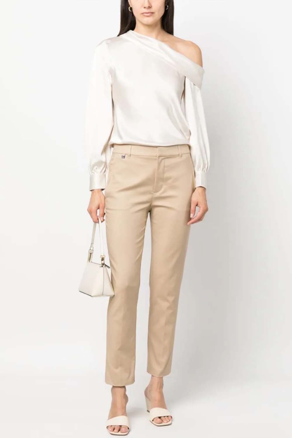 Γυναικείο Lakythia Slim Παντελόνι Μπεζ Ralph Lauren 200811955006-270