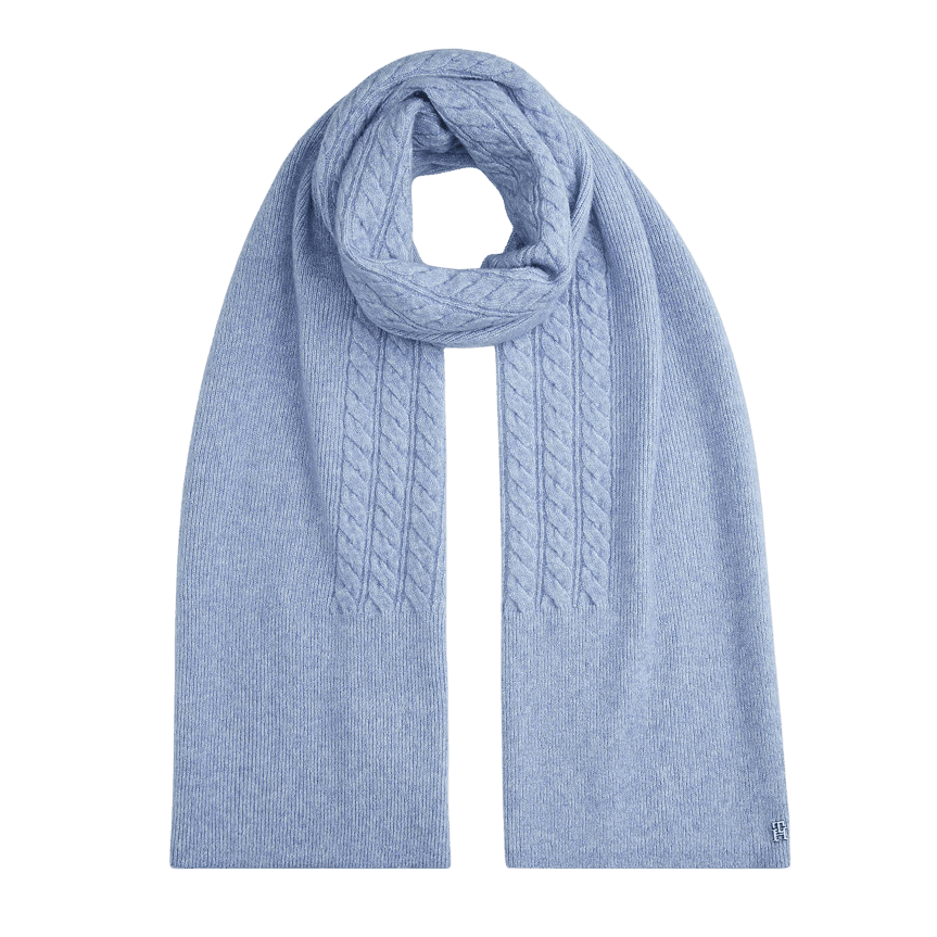 Γυναικείο Κασκόλ Γαλάζιο Tommy Hilfiger AW0AW17788-C2B