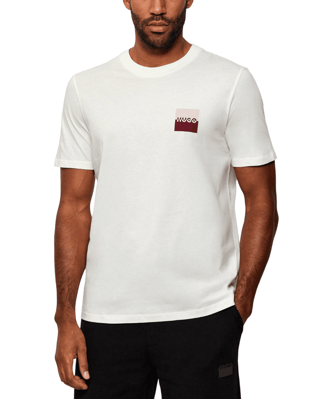 Men's T-Shirts Hugo Black