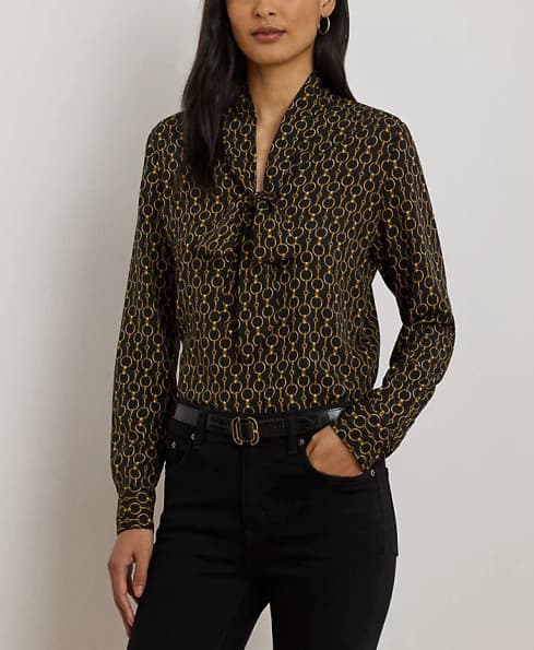 Γυναικεία Yilvray Μπλούζα Μαύρη Ralph Lauren 200979913001-001