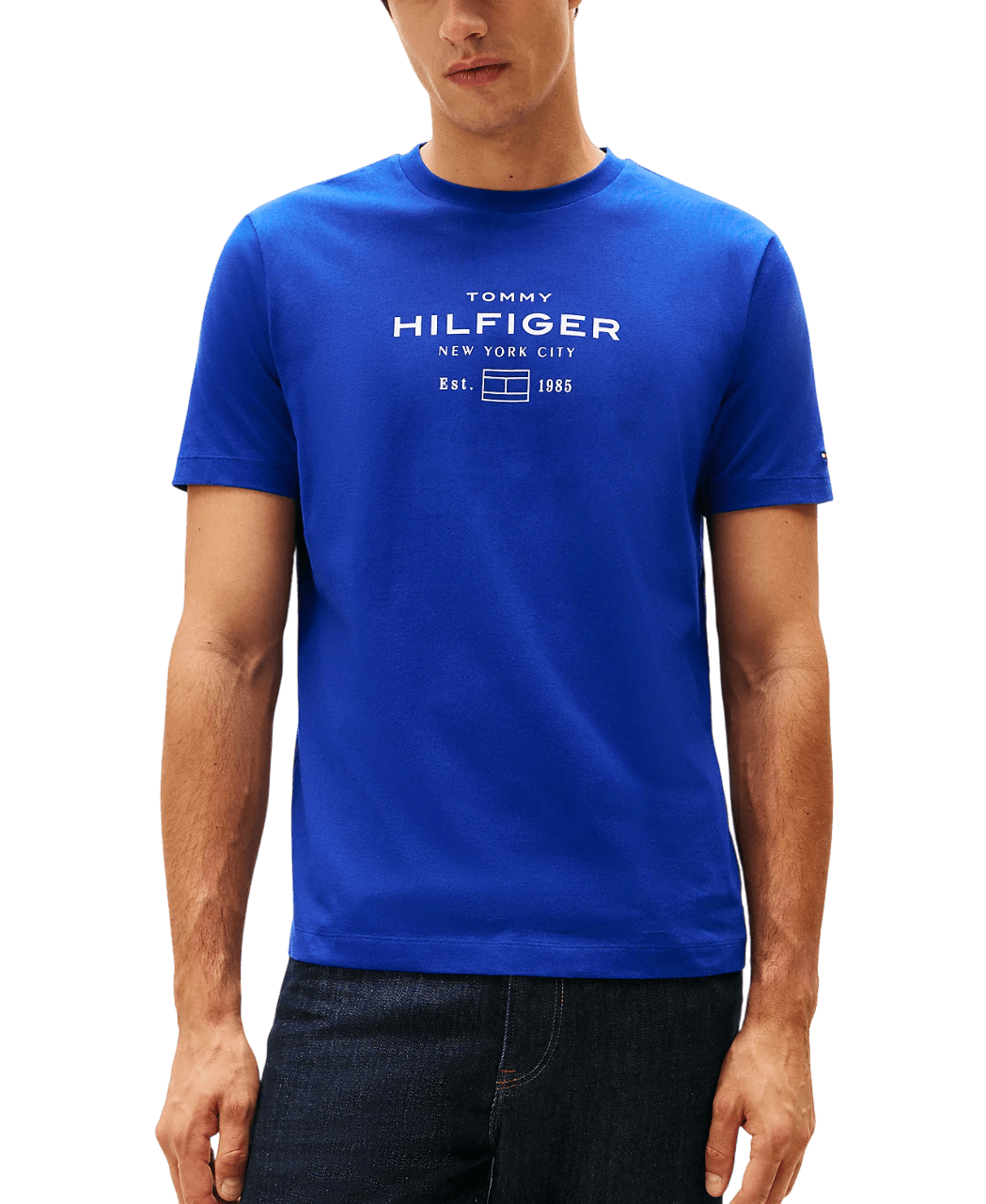 Men's T-Shirts Tommy Hilfiger White