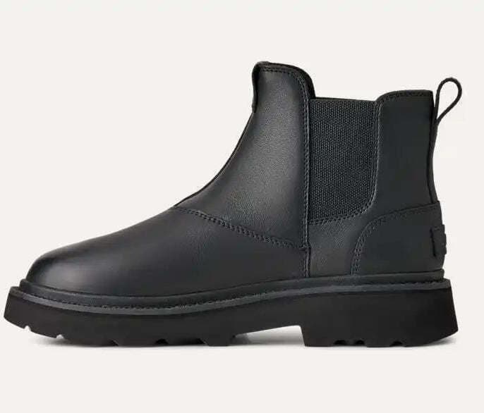 Ανδρικά Δερμάτινα Chelsea Lug Μποτάκια Μαύρα UGG 1172990-BLK