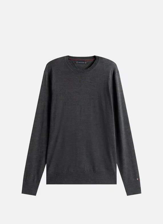 Ανδρικό Πουλόβερ Γκρι Tommy Hilfiger MW0MW39775-P92