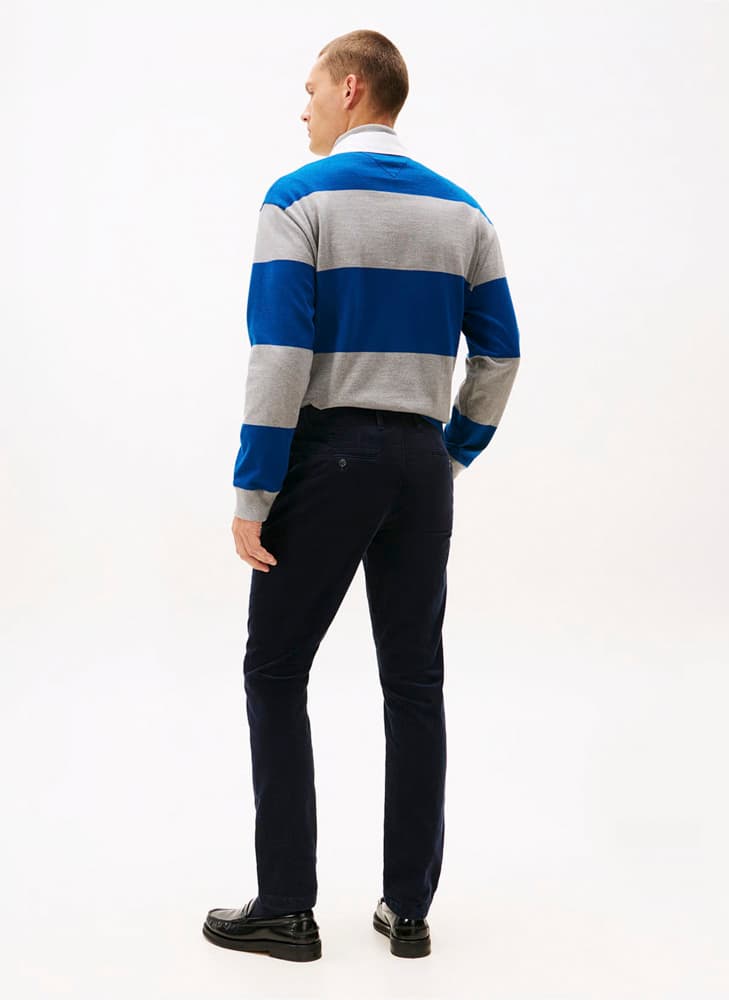 Ανδρικό Κοτλέ Denton Παντελόνι Navy Μπλε Tommy Hilfiger MW0MW40267-DW5