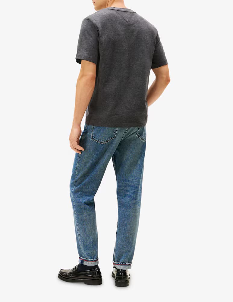 Ανδρικό T-shirt Γκρι Tommy Hilfiger MW0MW40019-P98