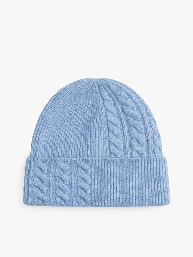 Γυναικείο Σκουφάκι Γαλάζιο Tommy Hilfiger AW0AW17784-C2B