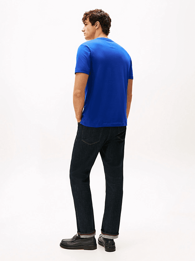 Ανδρικό T-shirt Μπλε Tommy Hilfiger MW0MW40002-D03