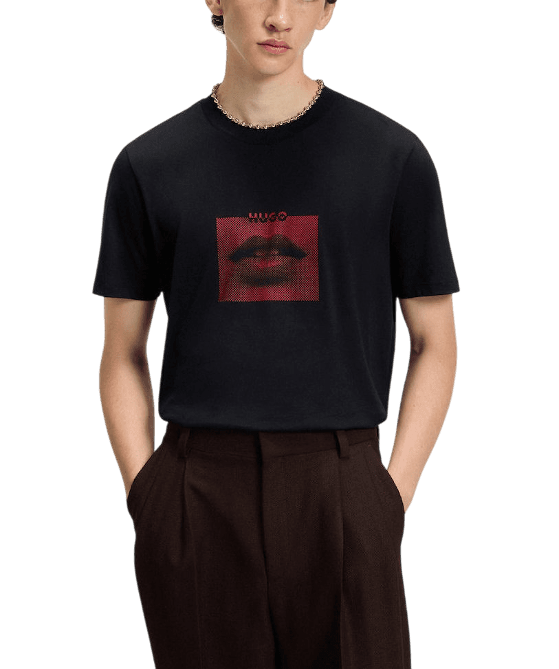 Men's T-Shirts Hugo Beige