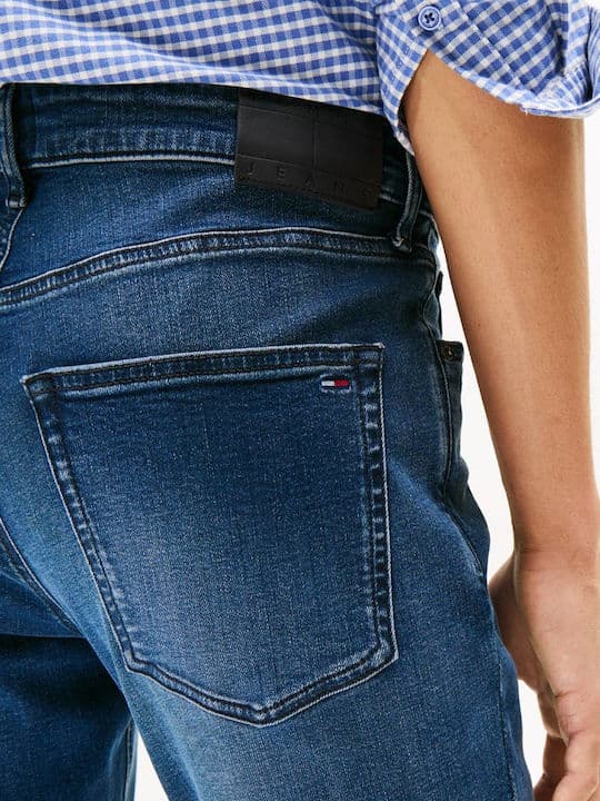 Ανδρικό Layla Slim Τζιν Navy Μπλε Tommy Jeans DM0DM22154-1BK