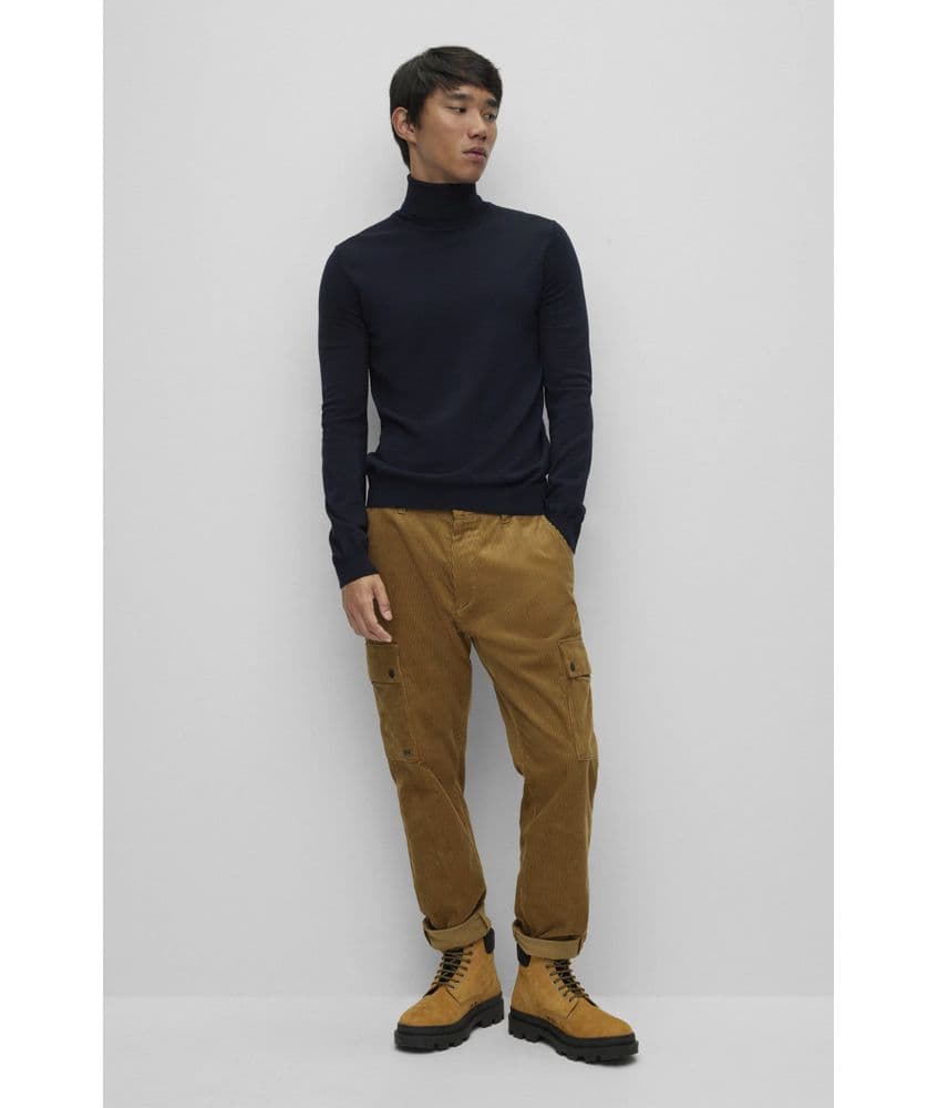 Ανδρικό San Thomas Πλεκτό Ζιβάγκο Navy Μπλε Hugo 50474174-410