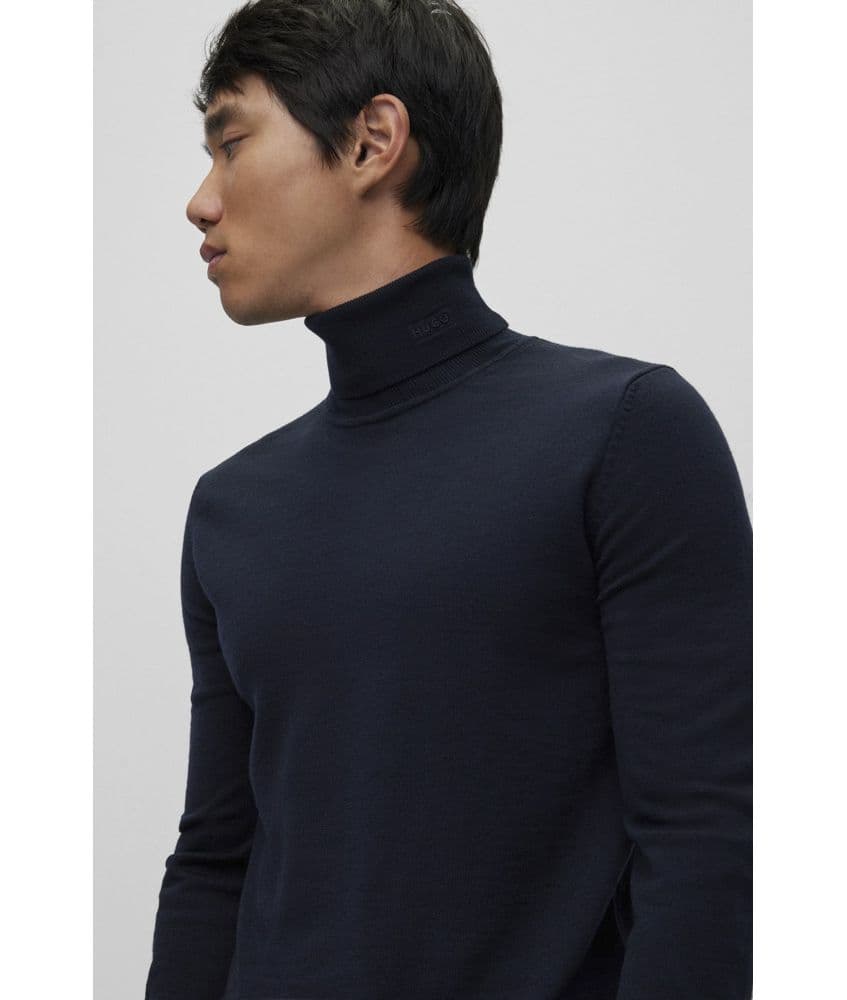 Ανδρικό San Thomas Πλεκτό Ζιβάγκο Navy Μπλε Hugo 50474174-410