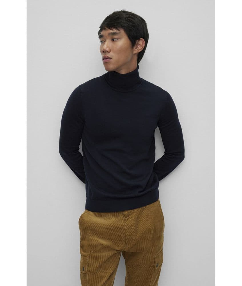 Ανδρικό San Thomas Πλεκτό Ζιβάγκο Navy Μπλε Hugo 50474174-410