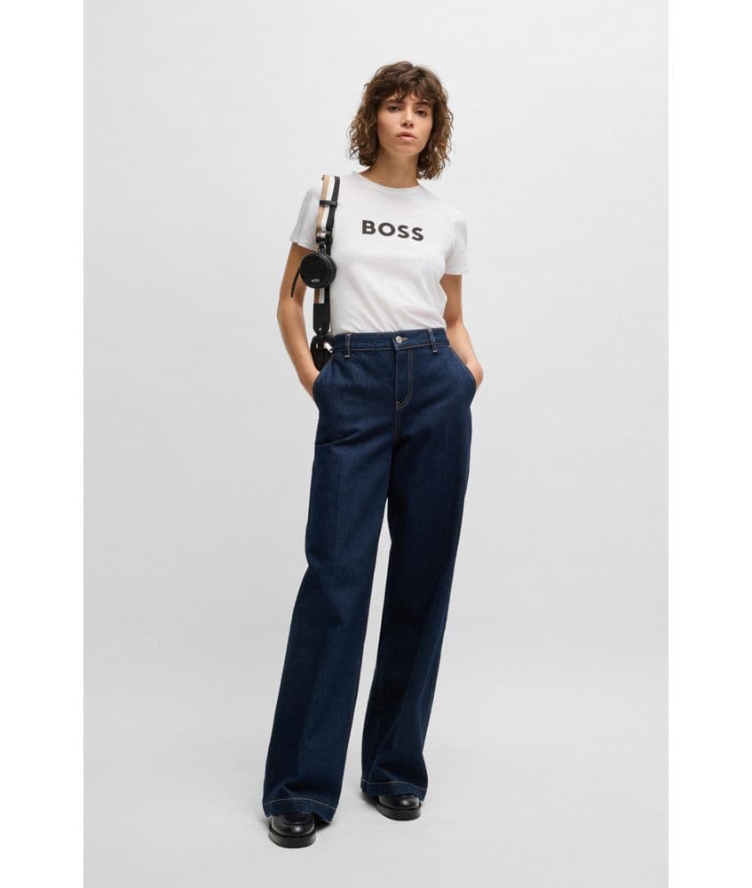 Women's T-Shirts Boss White