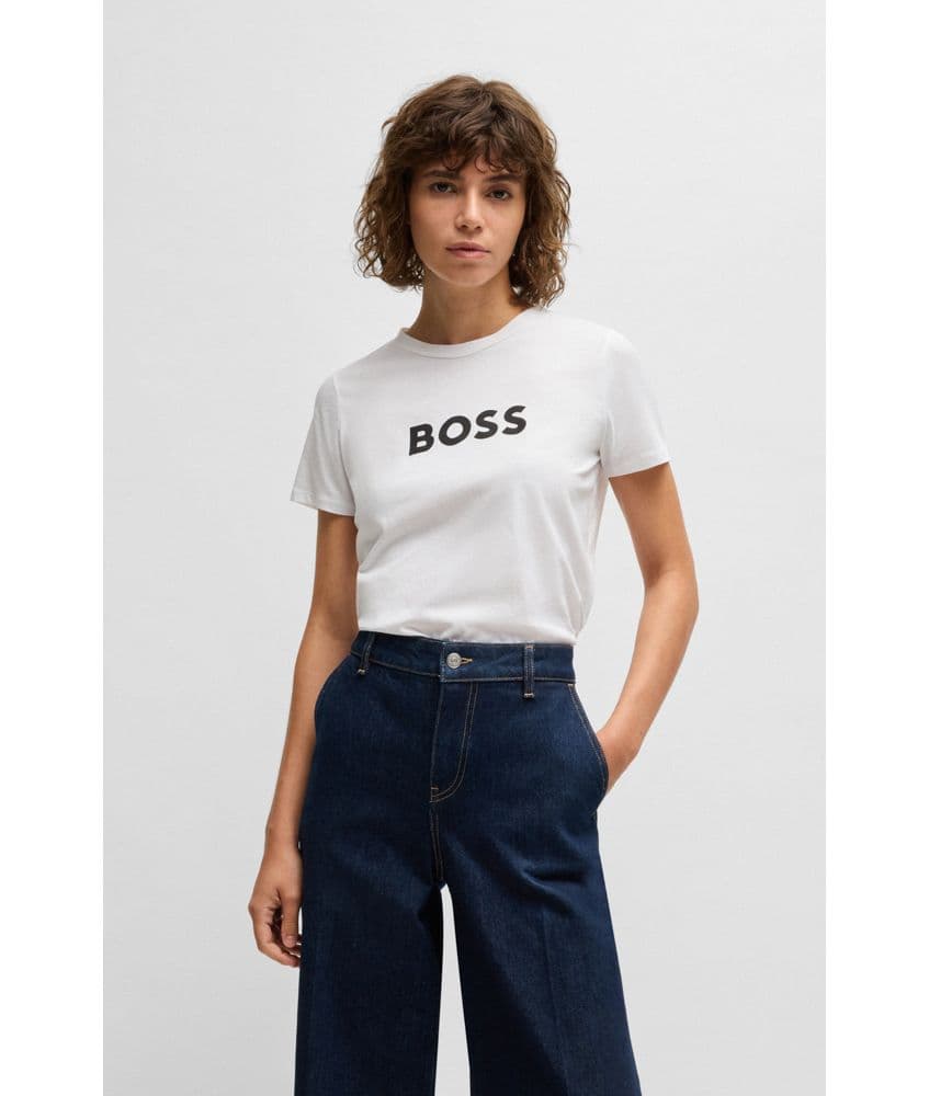Women's T-Shirts Boss White