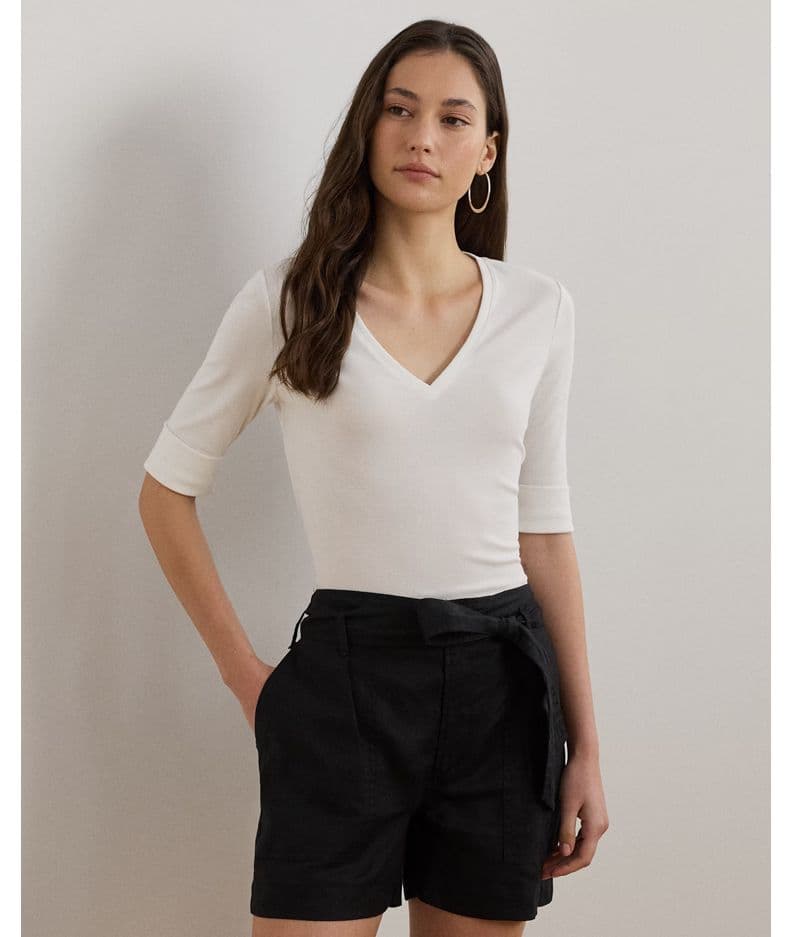 Γυναικείο Judy T-shirt Λευκό Ralph Lauren 200815843001-100