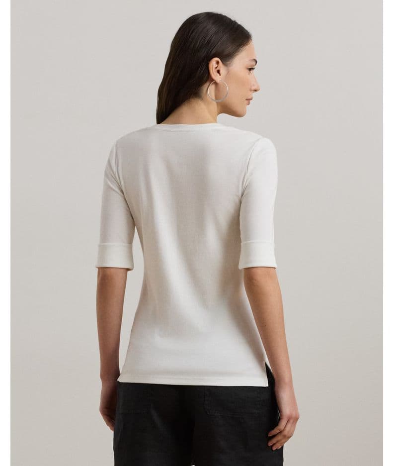 Γυναικείο Judy T-shirt Λευκό Ralph Lauren 200815843001-100