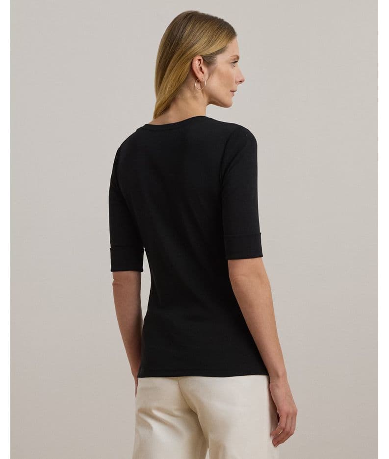Γυναικείο Judy T-shirt Μαύρο Ralph Lauren 200815843003-001