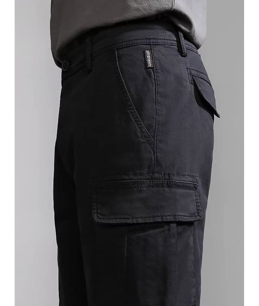 Ανδρικό Yasuni Cargo Παντελόνι Μαύρο Napapijri NP0A4H1G-0411